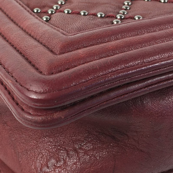 CHANEL Large Studded Boy Crossbody Bag - Picture 11 of 14